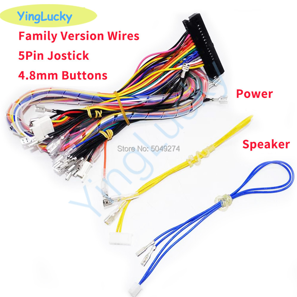 Arcade Button Pcb - Arcade Cabinet 40-pin Wire Harness Pandora