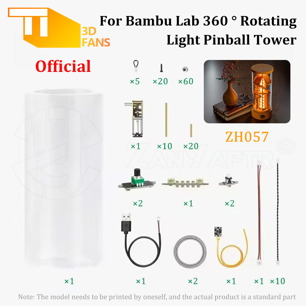 Pinball Machine - For Bambu Lab DIY 360 °