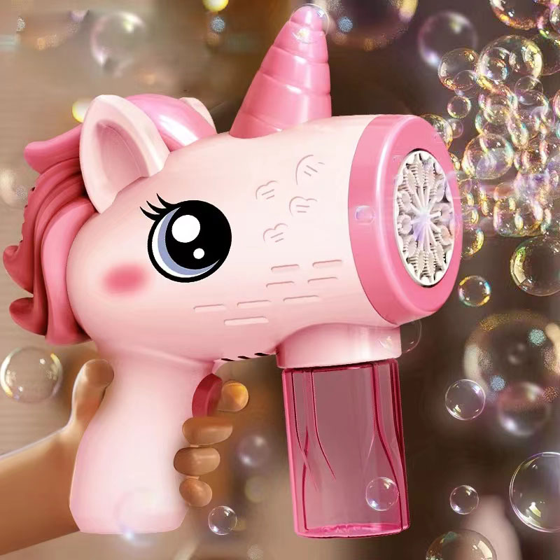 Unicorn electric bubble gun, t - Bubble Gum Machine recension och pris