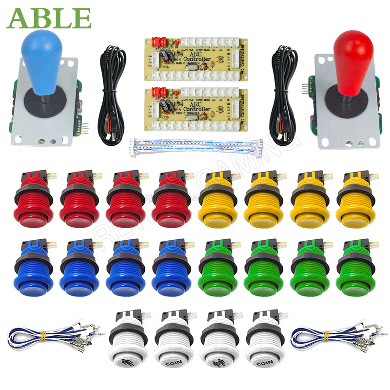 Arcade 2 Player Zero Delay Kit - Arcade Button Pcb recension och pris