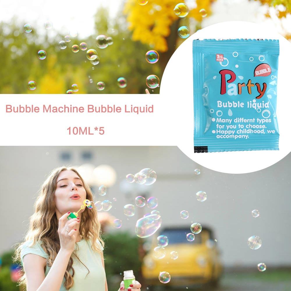 5PCS 10ML Soap Water Bubble Ma - Bubble Gum Machine recension och pris