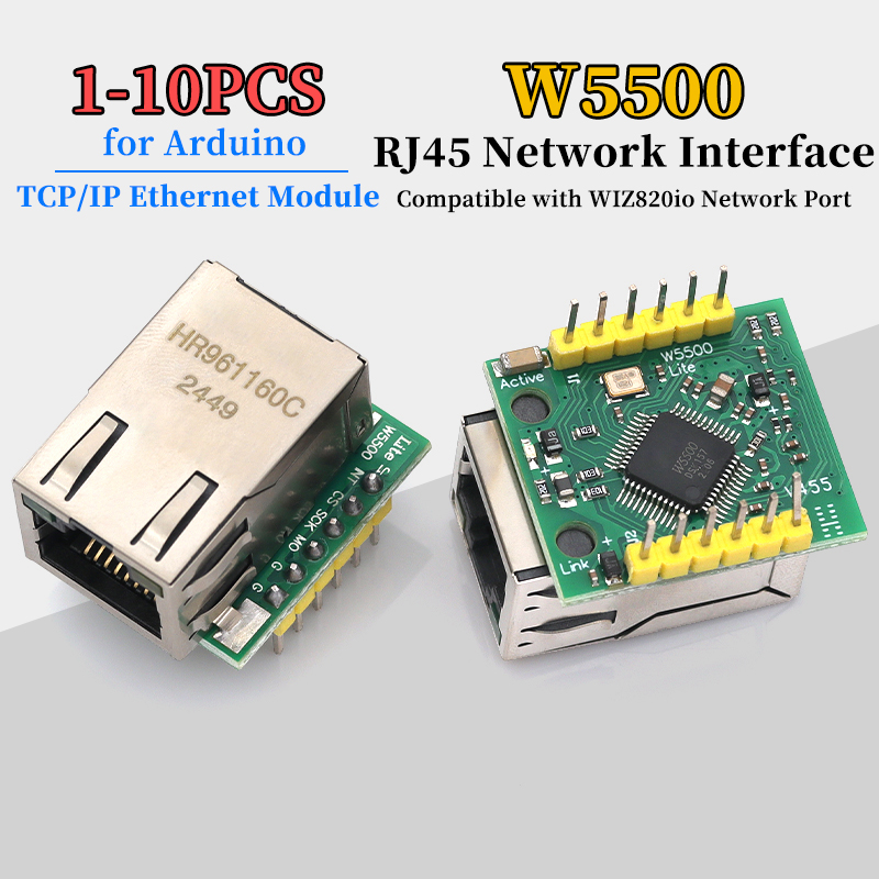 1/5/10Pcs W5500 Module TCP/IP  - Arduino Vending Machine Project recension och pris
