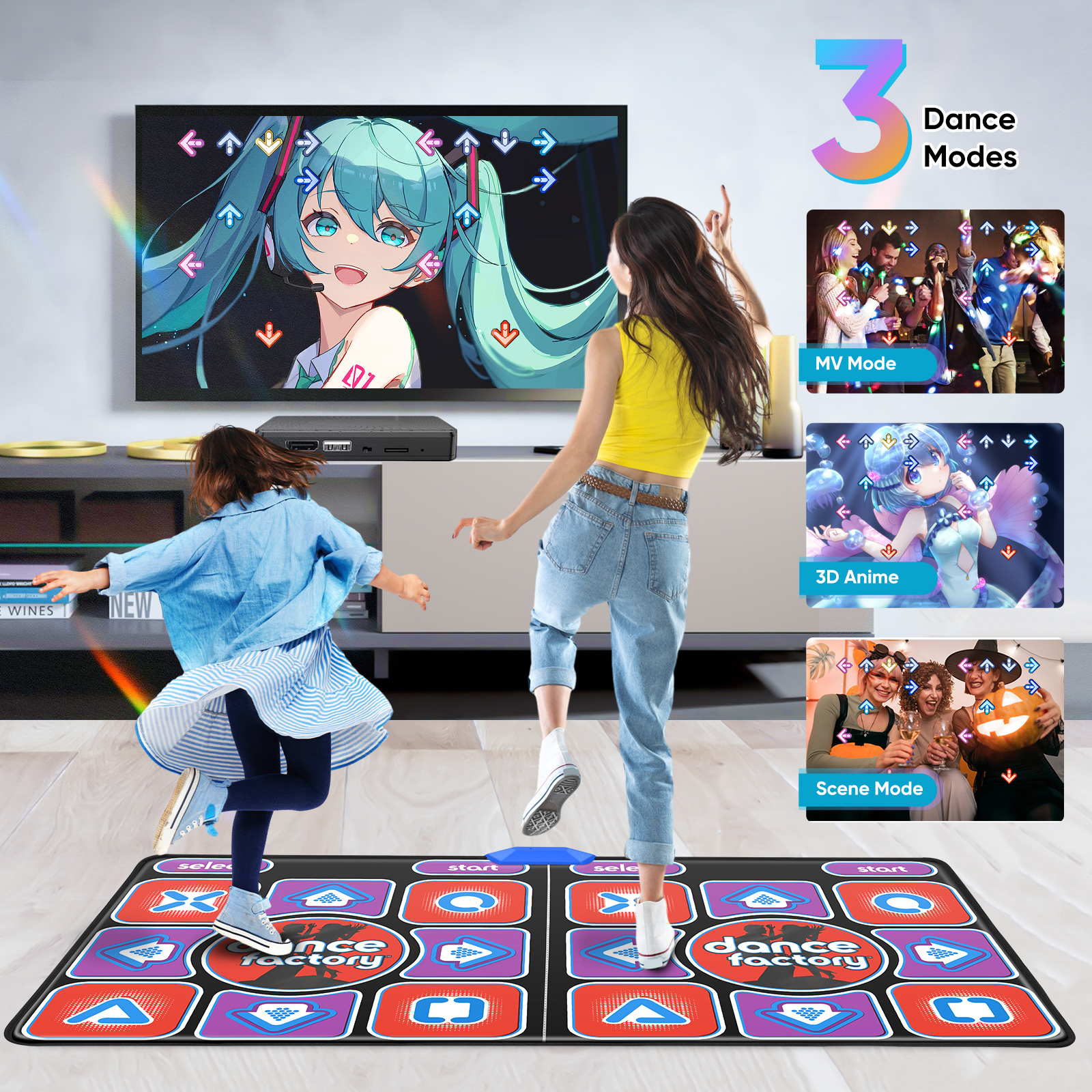 Double Users Dance Mat for Adu - Dance Pad Machine recension och pris
