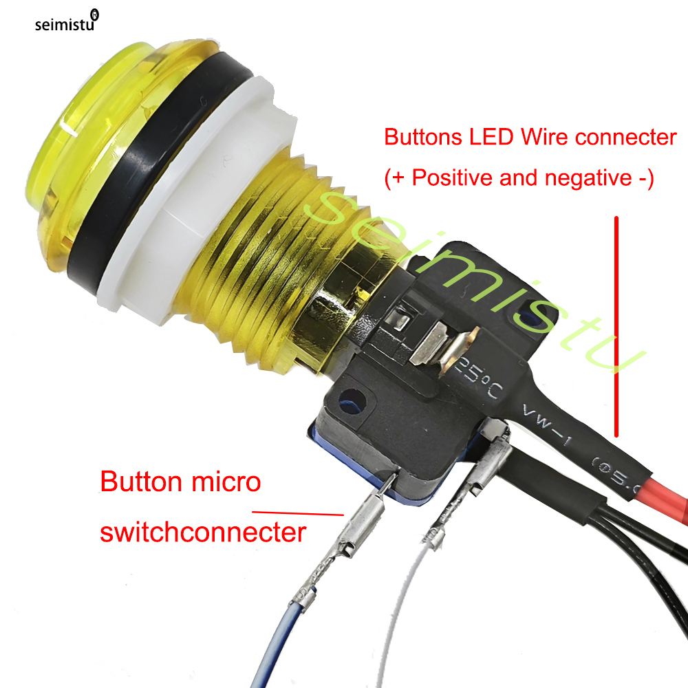 10 pcs LED Arcade Game Push Bu - Arcade Button Pcb recension och pris