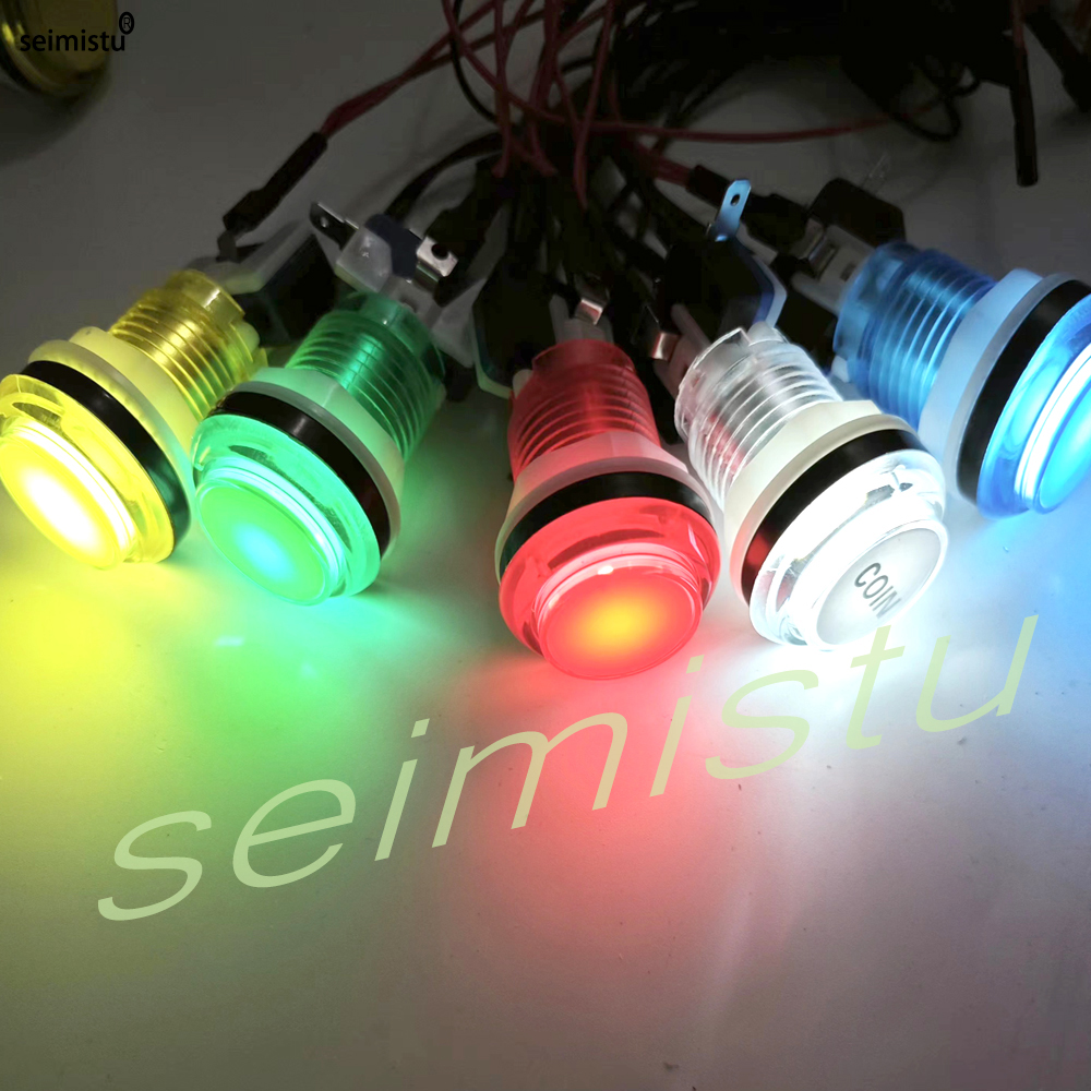 10 pcs LED Arcade Game Push Bu - Arcade Button Pcb recension och pris