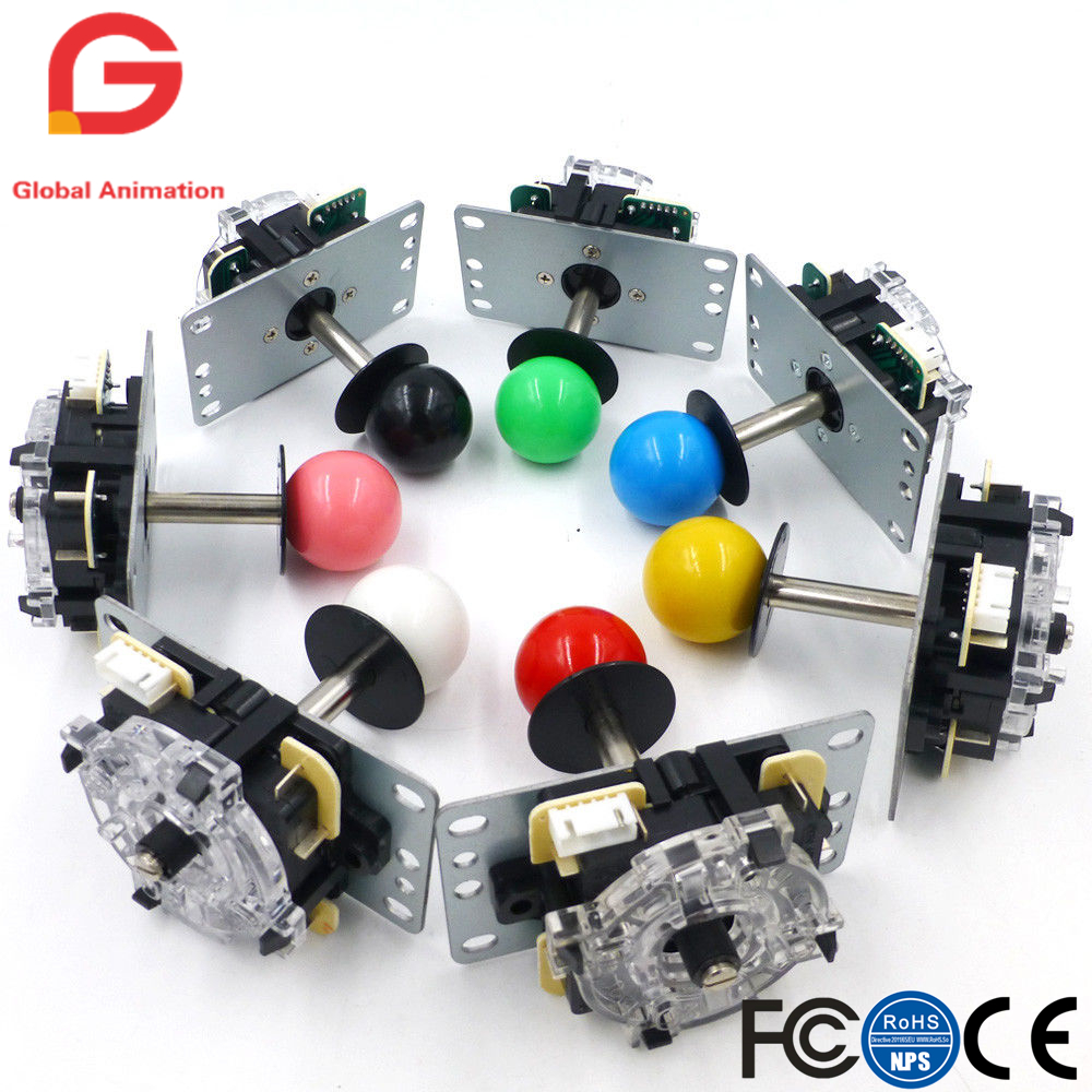 Arcade Kit with LED Silver Chr - Arcade Button Pcb recension och pris