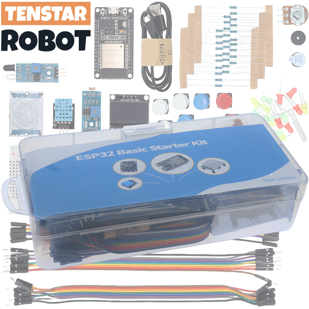 Basic Starter Kit for ESP32 ES - Arduino Vending Machine Project recension och pris