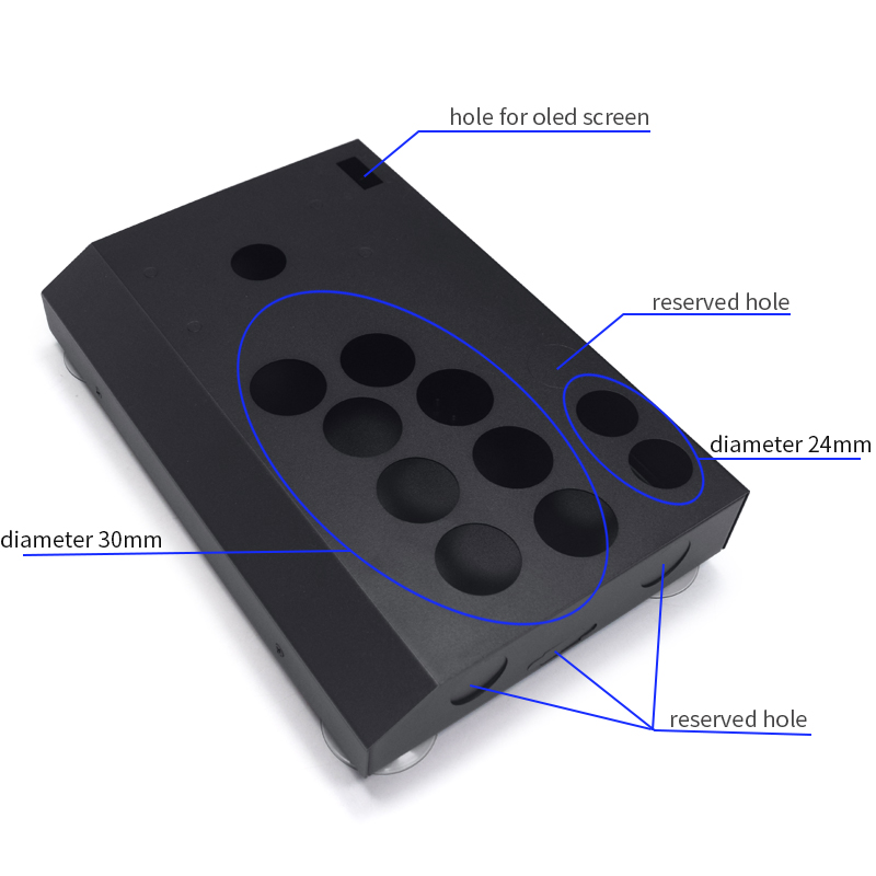 Empty Wooden Box for Arcade Ga - Arcade Button Pcb recension och pris