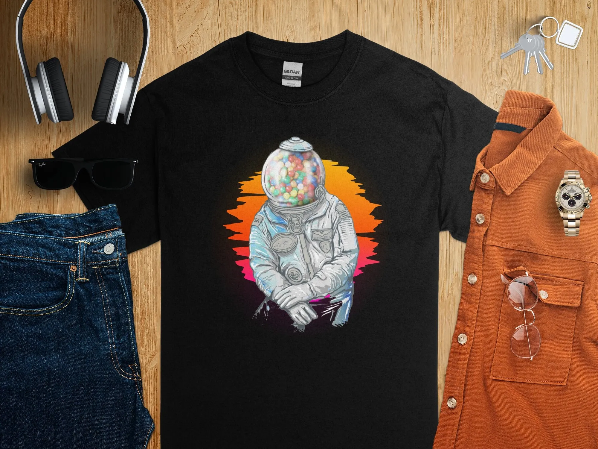 Astronaut Bubblegum Machine T  - Bubble Gum Machine recension och pris