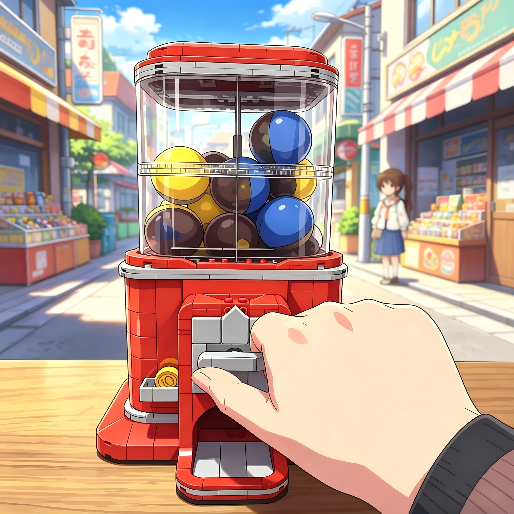 MOC Coin-operated Vending Mach - Coin Pusher Machine recension och pris