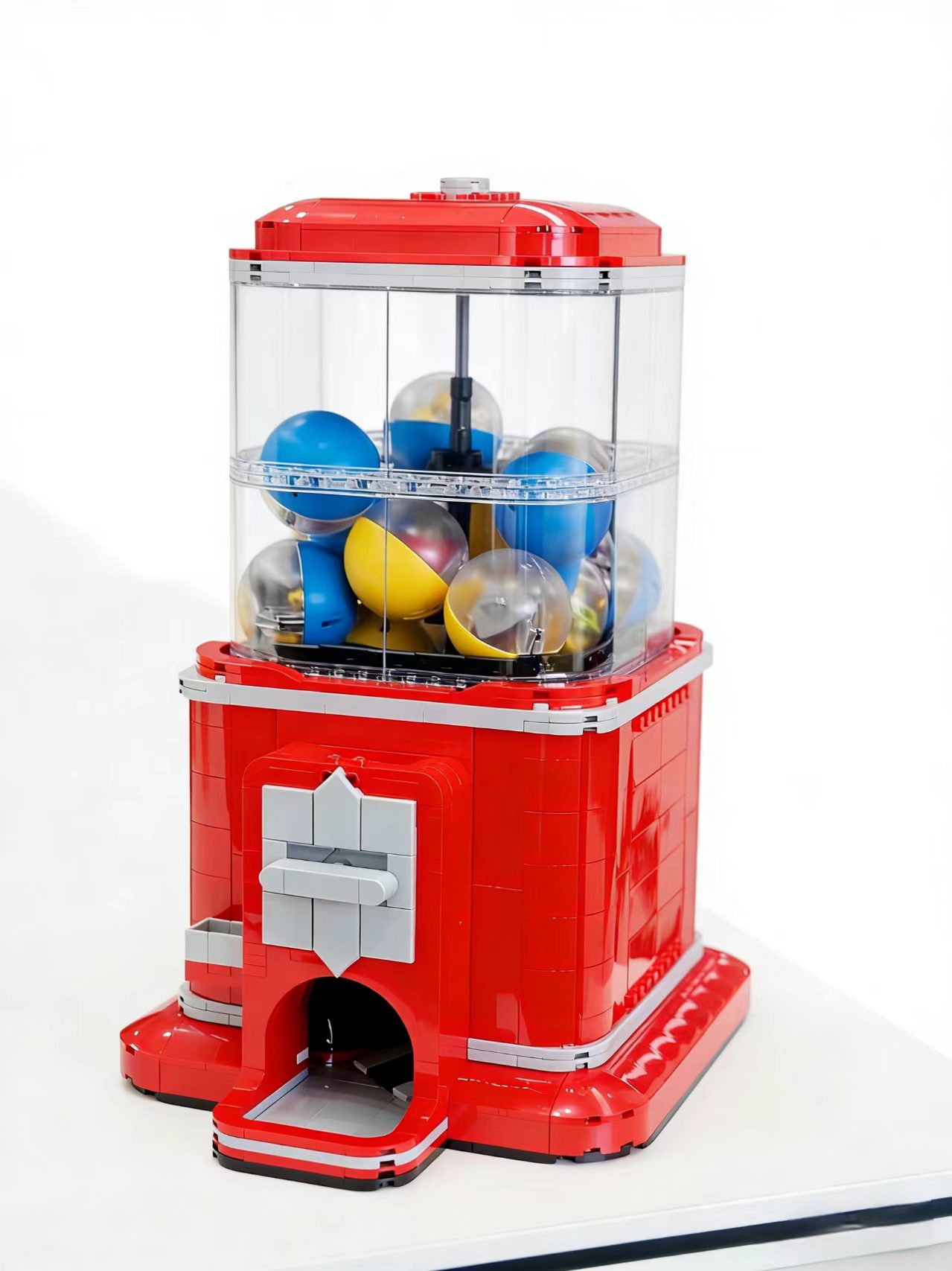 MOC Coin-operated Vending Mach - Coin Pusher Machine recension och pris