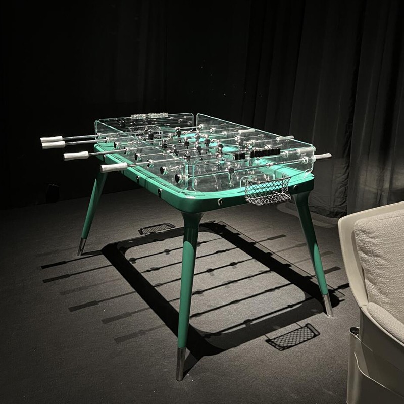 Light Luxury Glass Foosball Ta - Foosball Table Commercial recension och pris