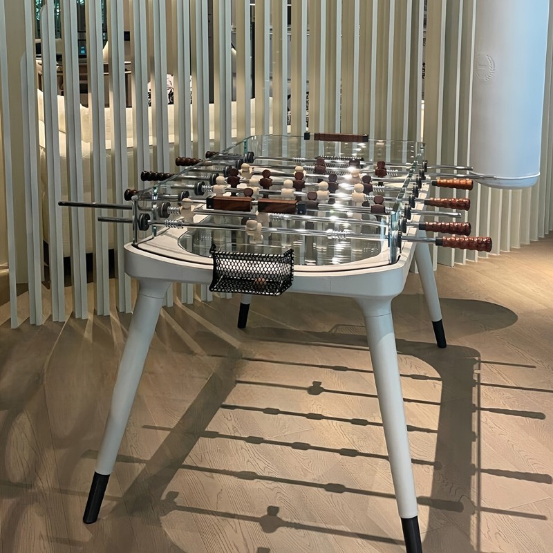 Light Luxury Glass Foosball Ta - Foosball Table Commercial recension och pris