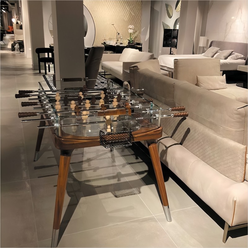 Light Luxury Glass Foosball Ta - Foosball Table Commercial recension och pris