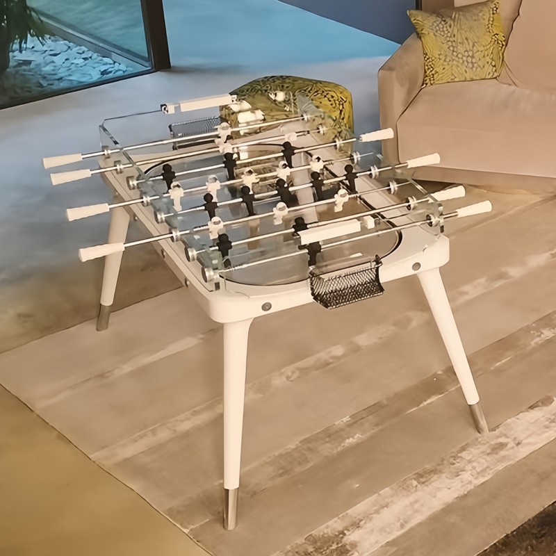 Light Luxury Glass Foosball Ta - Foosball Table Commercial recension och pris