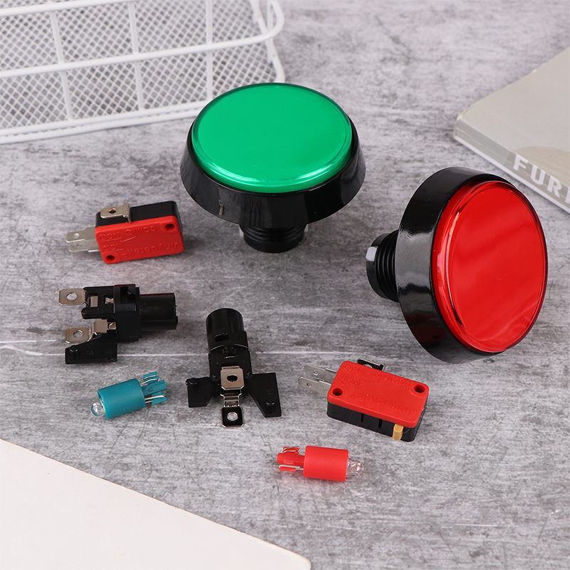 NEW Arcade Button 60MM DC 12V  - Coin Acceptor Selector recension och pris