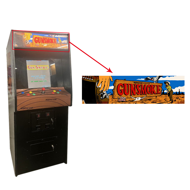 Arcade Cabinet Artwork Title S - Arcade Button Pcb recension och pris