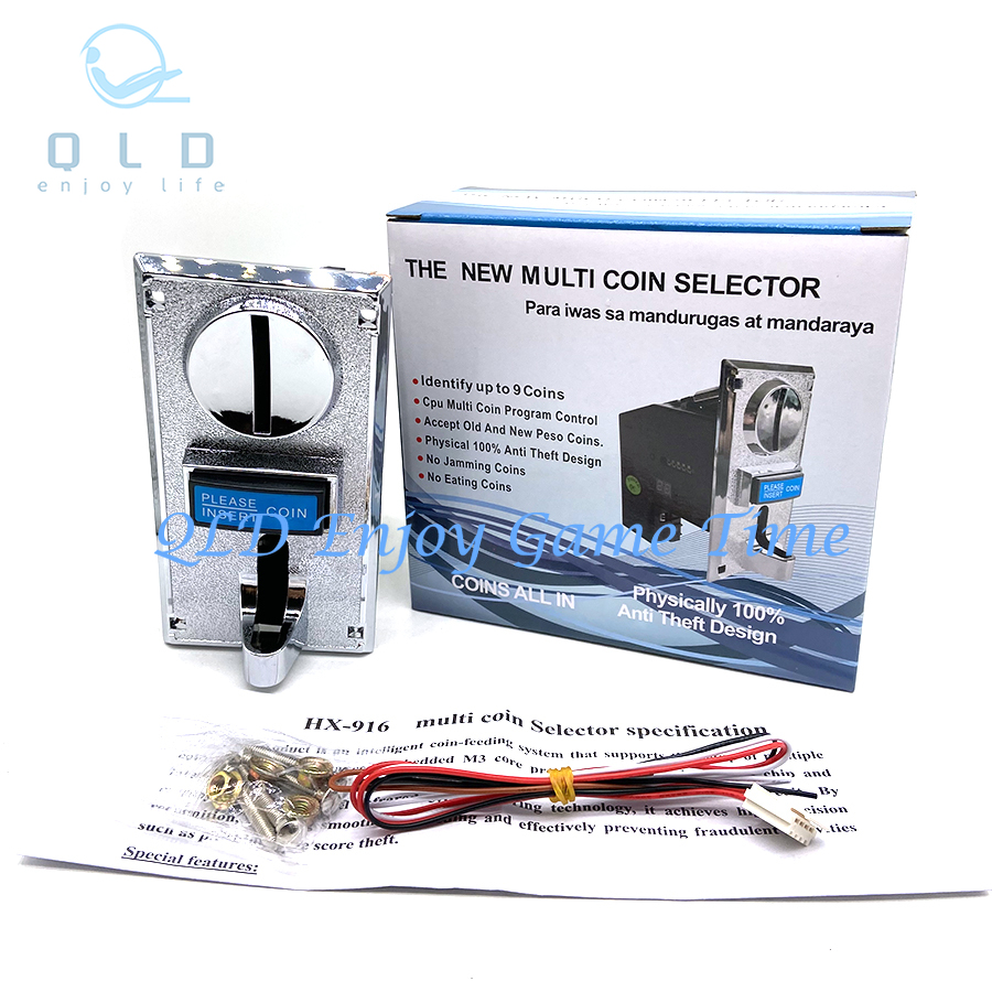 9-Type Multi Coin Acceptor 616 - Arcade Games And Vending recension och pris