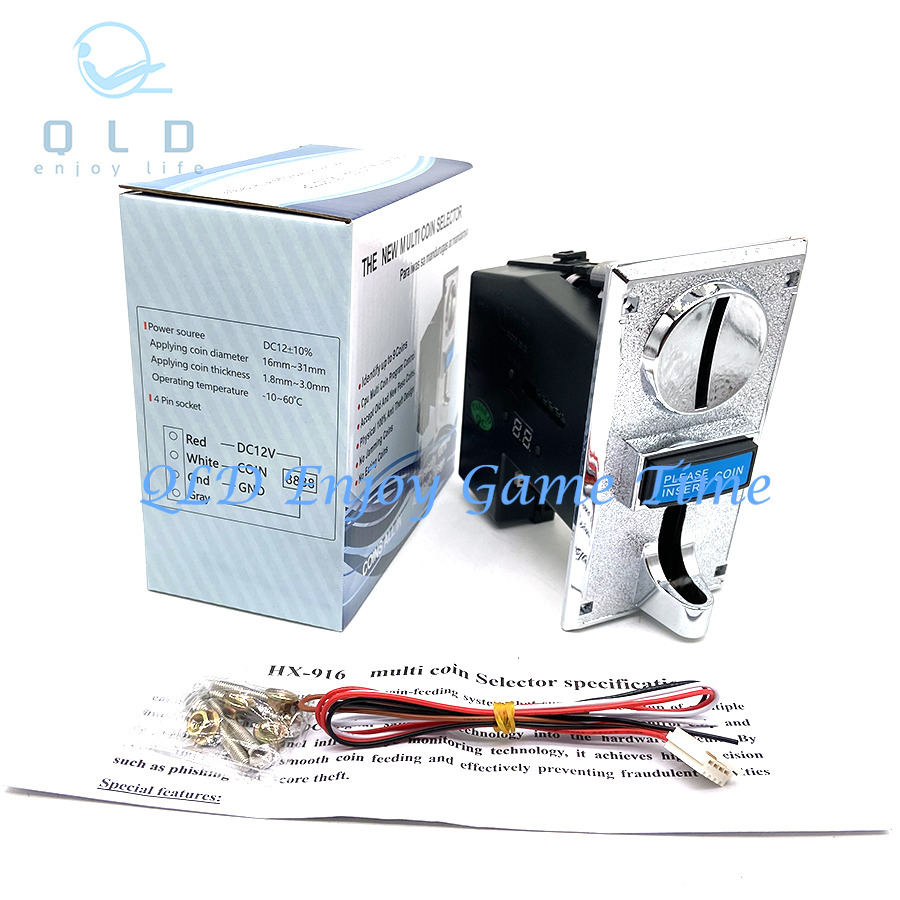 9-Type Multi Coin Acceptor 616 - Arcade Games And Vending recension och pris