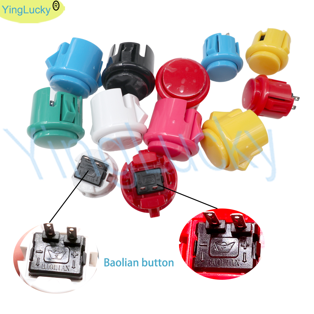 12pcs Arcade Push Button, Sanw - Coin Acceptor Selector recension och pris