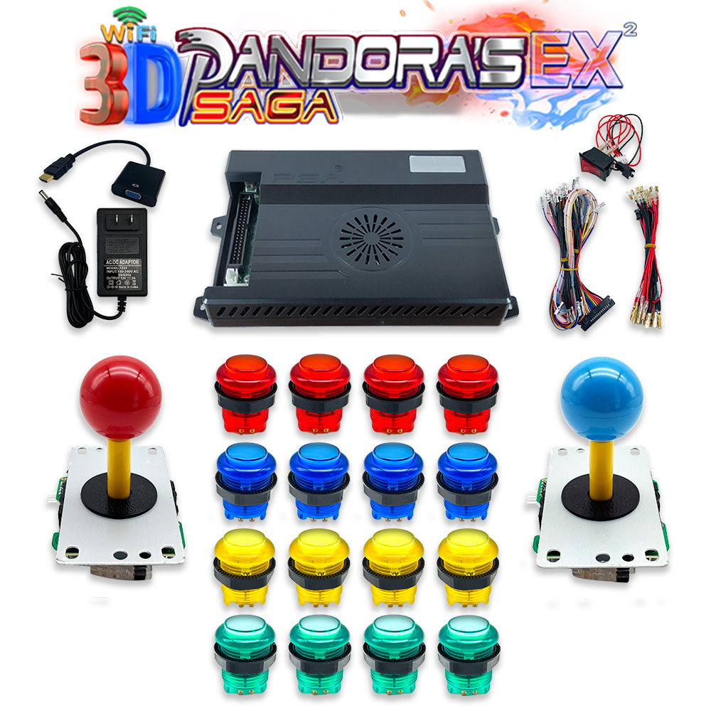 3D WiFi 10888 in 1 Pandora Sag - Arcade X recension och pris