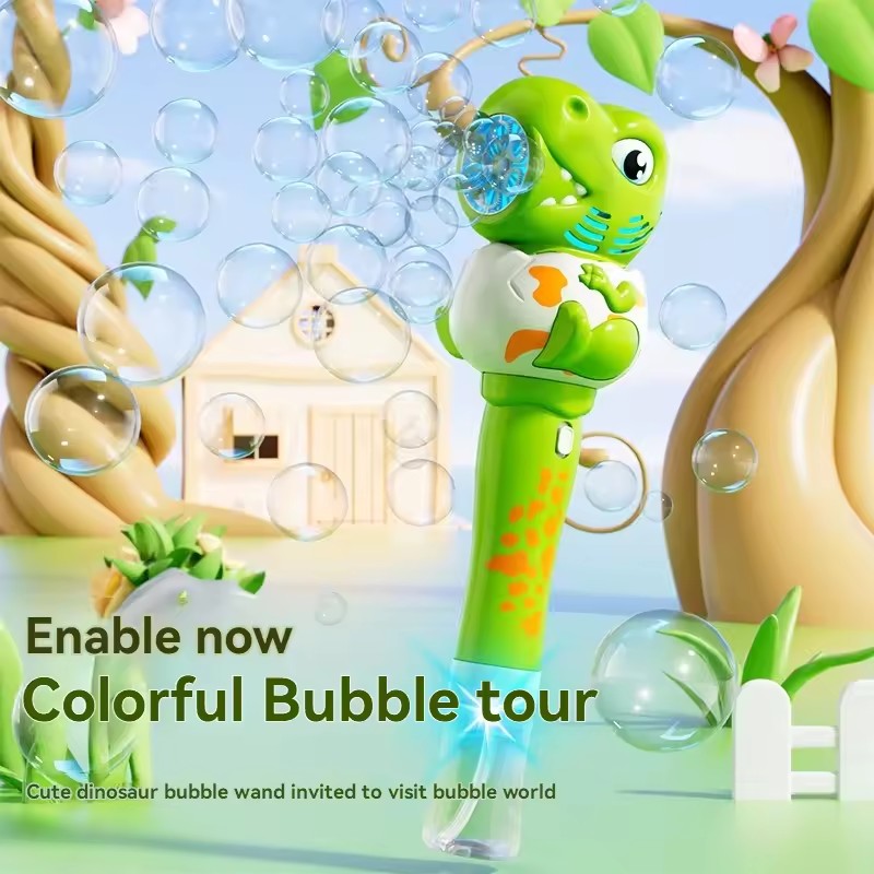 Cute Dinosaur Bubble Gun Elect - Bubble Gum Machine recension och pris