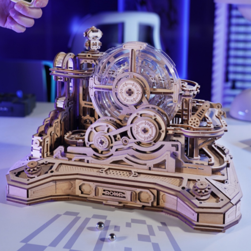 Robotime Rokr Pinball Model Ge - Pinball Machine recension och pris