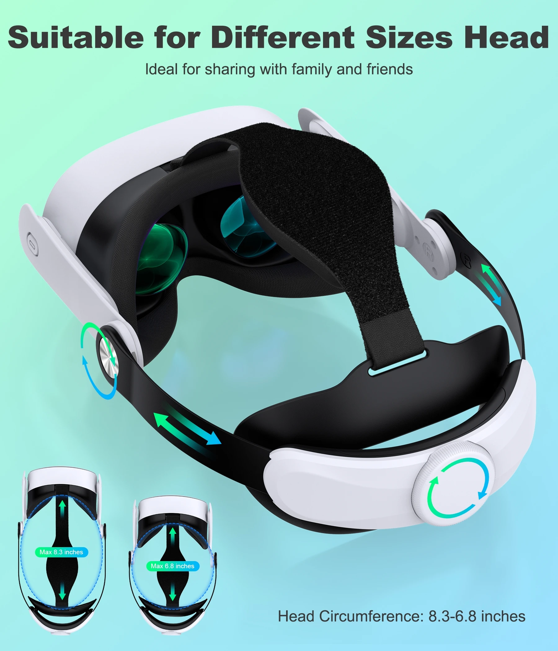 BEBONCOOL Adjustable VR Headba - Arcade Quest recension och pris