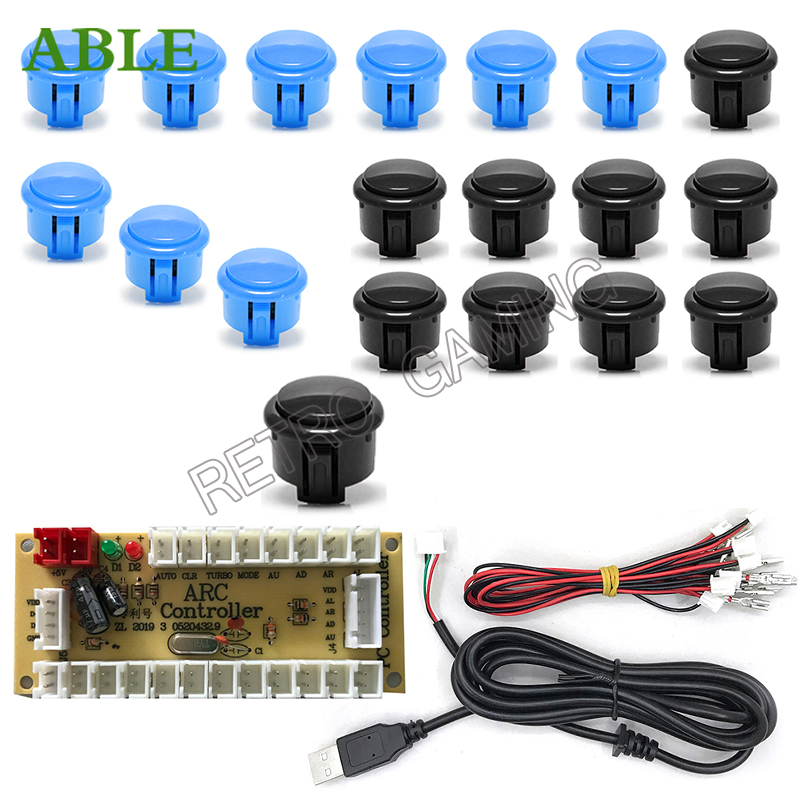 New Hitbox Zero Delay DIY PC/R - Arcade Button Pcb recension och pris