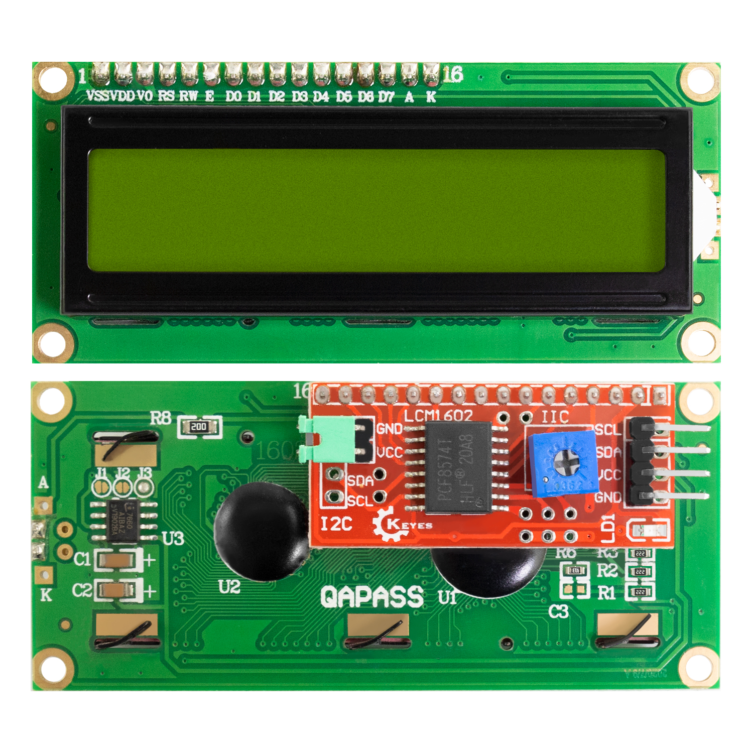 KEYES DC 3.3V LCD1602+I2C Modu - Arduino Vending Machine Project recension och pris